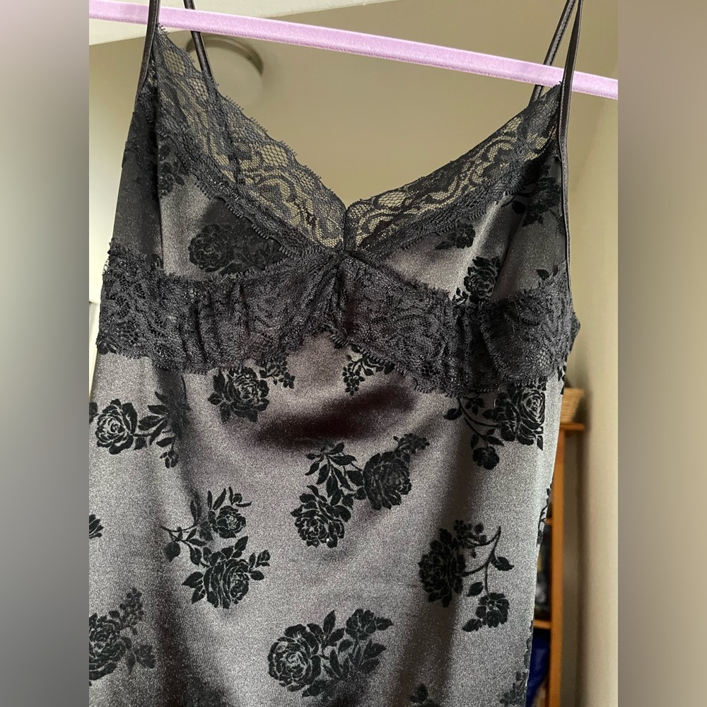 Lingerie type dress, really stretchy.